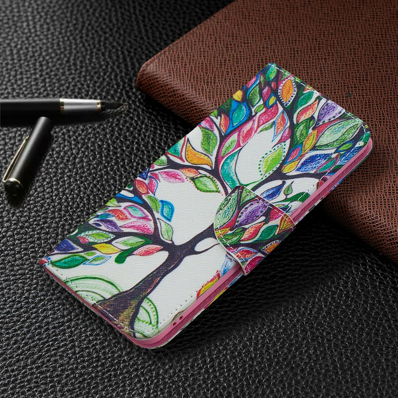 Housse Oppo Find X2 Lite Arbre Coloré Housse Oppo Find X2 Lite Arbre Coloré