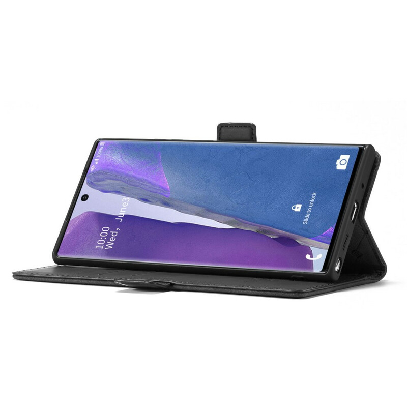 Flip Cover Samsung Galaxy Note 20 Ultra LC.IMEEKE Effet Cuir Flip Cover Samsung Galaxy Note 20 Ultra LC.IMEEKE Effet Cuir