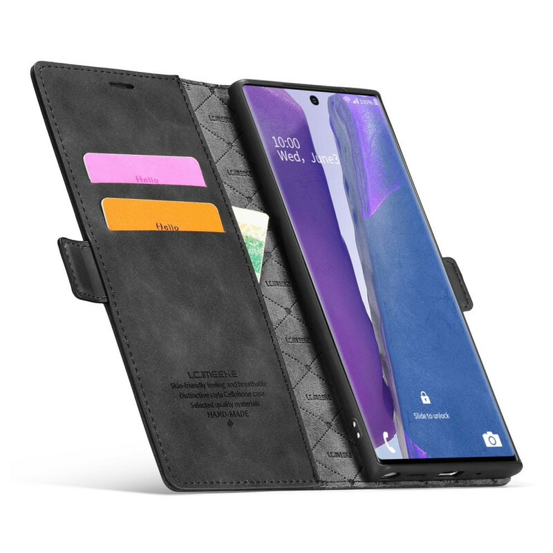 Flip Cover Samsung Galaxy Note 20 Ultra LC.IMEEKE Effet Cuir Flip Cover Samsung Galaxy Note 20 Ultra LC.IMEEKE Effet Cuir