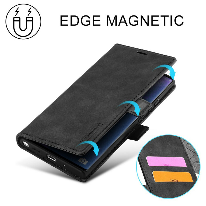 Flip Cover Samsung Galaxy Note 20 Ultra LC.IMEEKE Effet Cuir Flip Cover Samsung Galaxy Note 20 Ultra LC.IMEEKE Effet Cuir