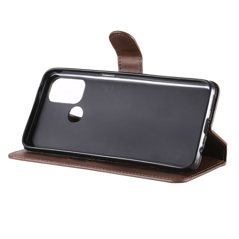 Housse Oppo A53 / A53s Style Cuir Classique Housse Oppo A53 / A53s Style Cuir Classique