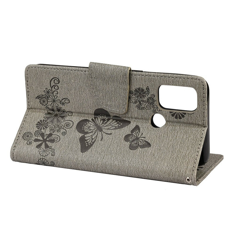 Housse Oppo A53 / A53s Que des Papillons avec Lanière Housse Oppo A53 / A53s Que des Papillons avec Lanière