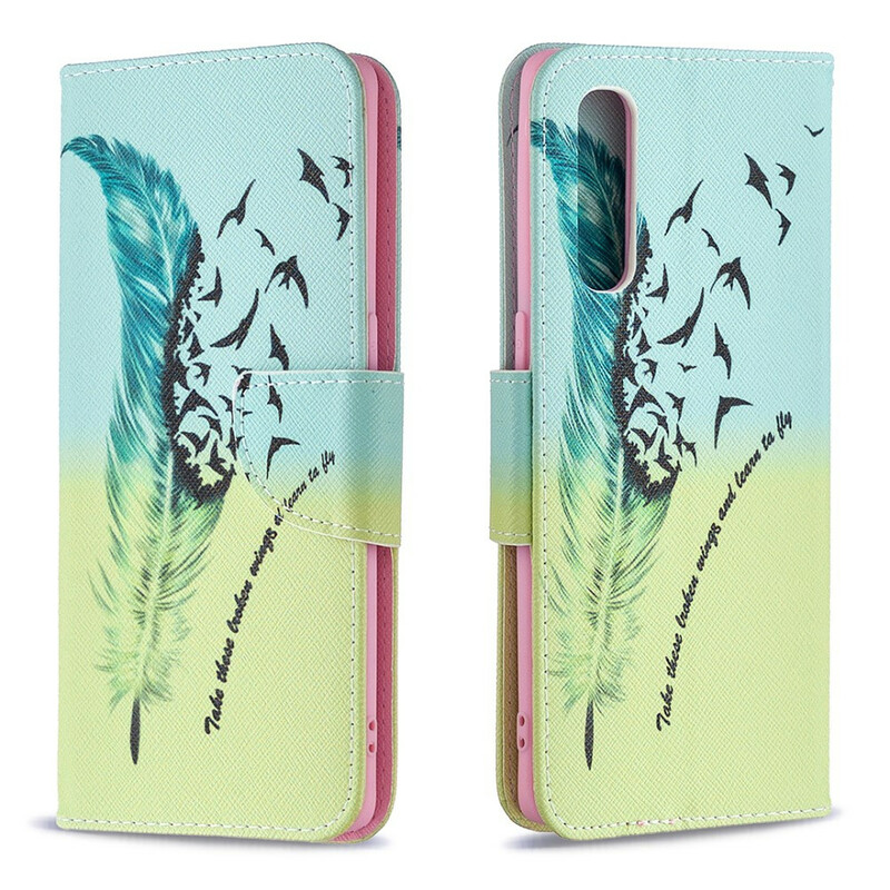 Housse Oppo Find X2 Neo Plume Learn To Fly Housse Oppo Find X2 Neo Plume Learn To Fly
