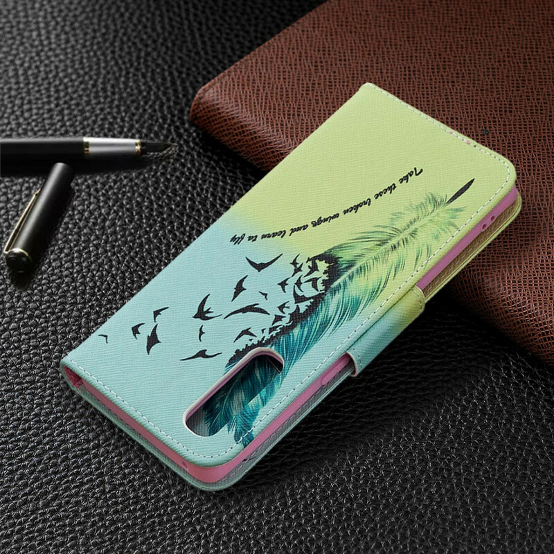 Housse Oppo Find X2 Neo Plume Learn To Fly Housse Oppo Find X2 Neo Plume Learn To Fly