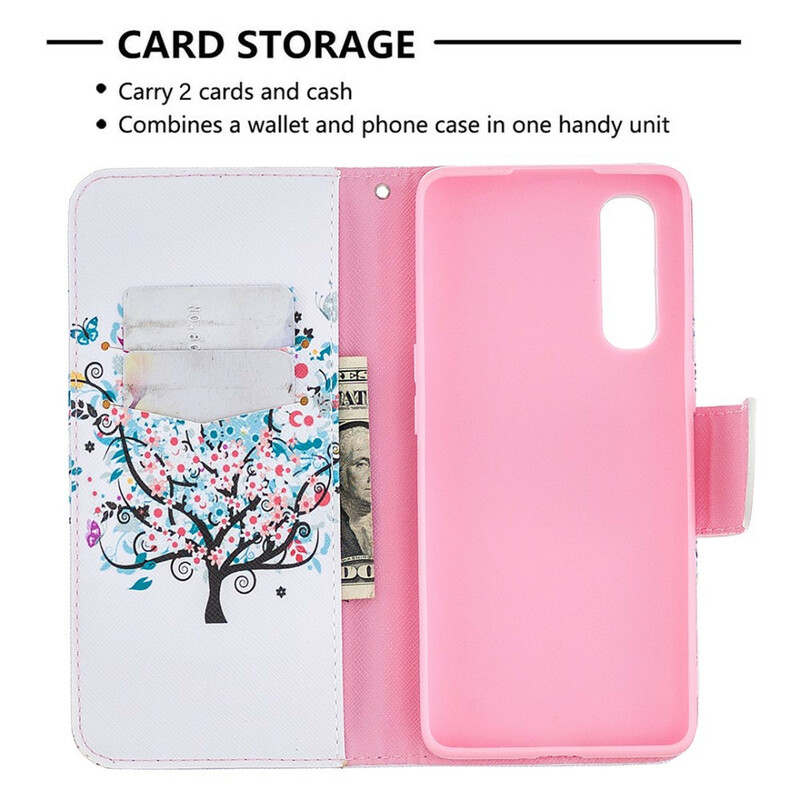 Housse Oppo Find X2 Neo Flowered Tree Housse Oppo Find X2 Neo Flowered Tree
