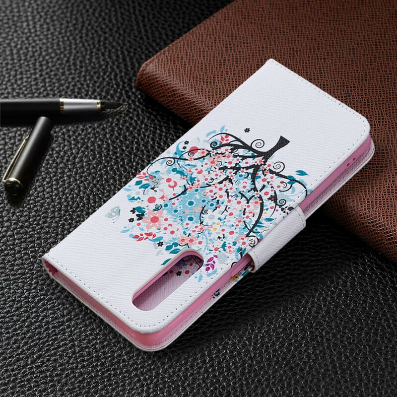 Housse Oppo Find X2 Neo Flowered Tree Housse Oppo Find X2 Neo Flowered Tree