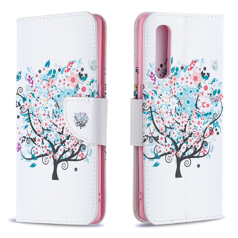Housse Oppo Find X2 Neo Flowered Tree Housse Oppo Find X2 Neo Flowered Tree