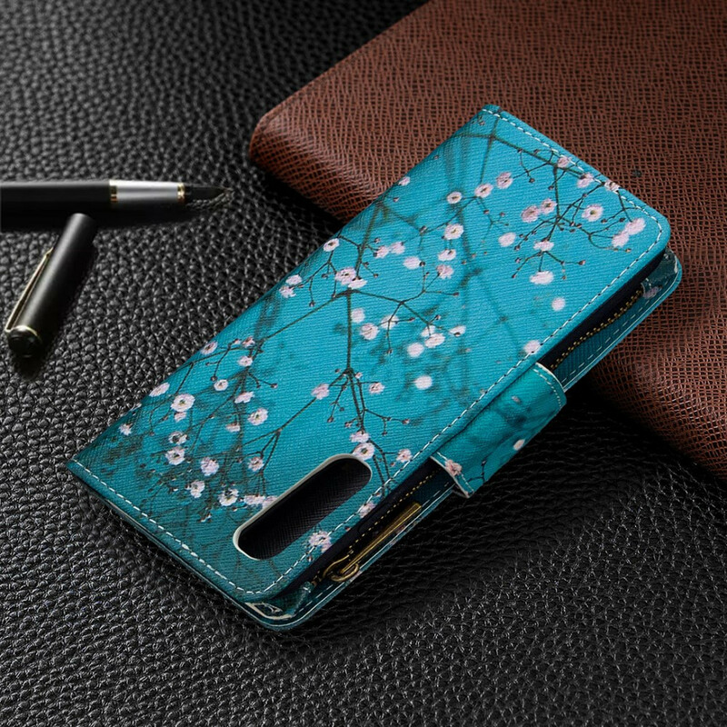Housse Oppo Find X2 Neo Poche Zippée Arbre Housse Oppo Find X2 Neo Poche Zippée Arbre