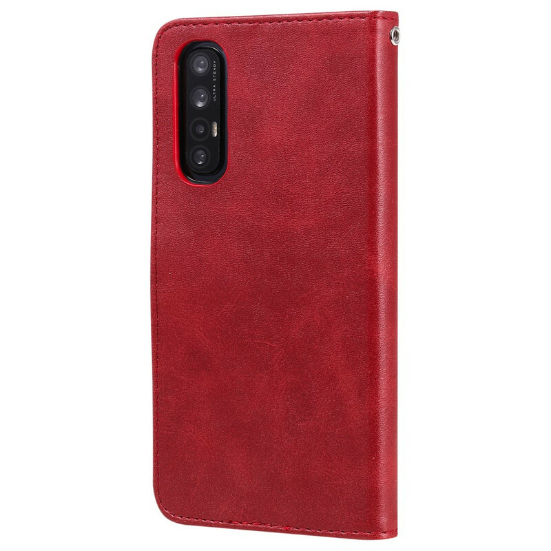 Housse Oppo Find X2 Neo Vintage Porte-Monnaie