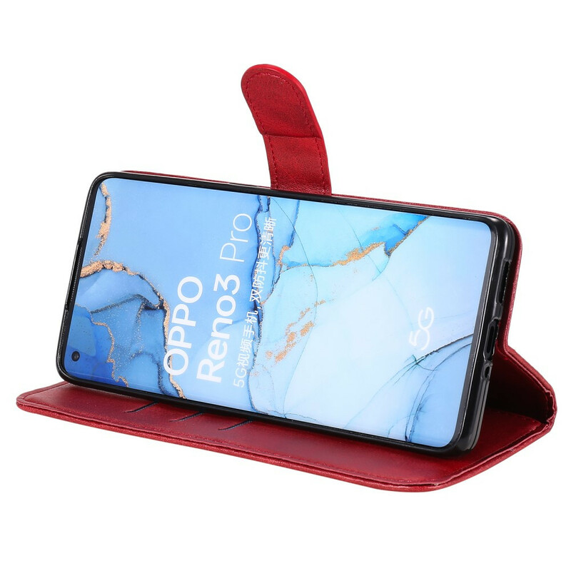 Housse Oppo Find X2 Neo Vintage Porte-Monnaie