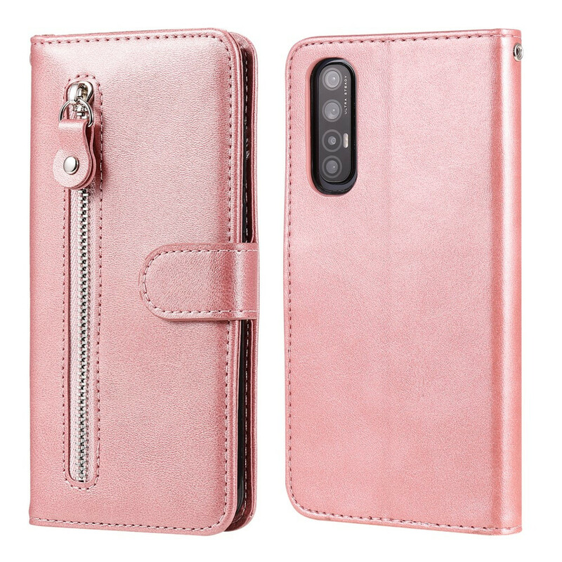 Housse Oppo Find X2 Neo Vintage Porte-Monnaie