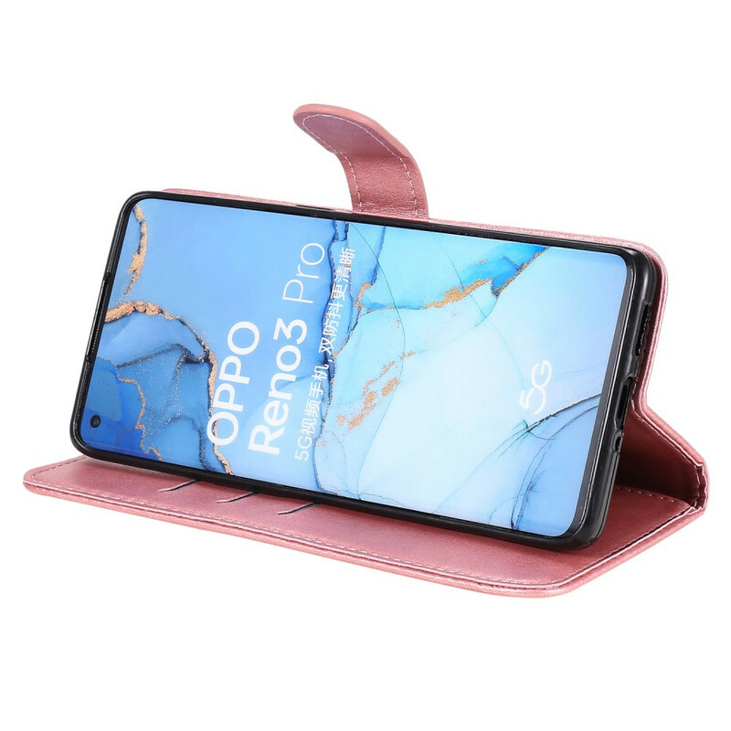 Housse Oppo Find X2 Neo Vintage Porte-Monnaie