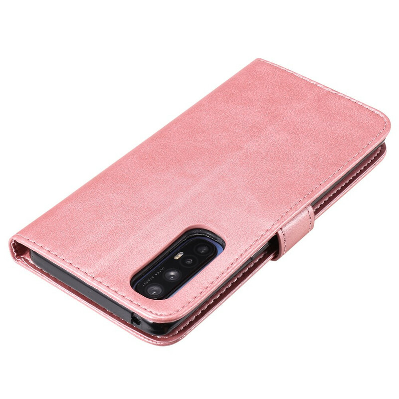 Housse Oppo Find X2 Neo Vintage Porte-Monnaie