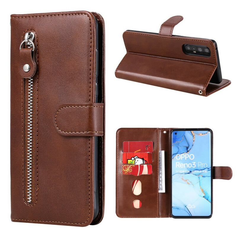 Housse Oppo Find X2 Neo Vintage Porte-Monnaie Housse Oppo Find X2 Neo Vintage Porte-Monnaie