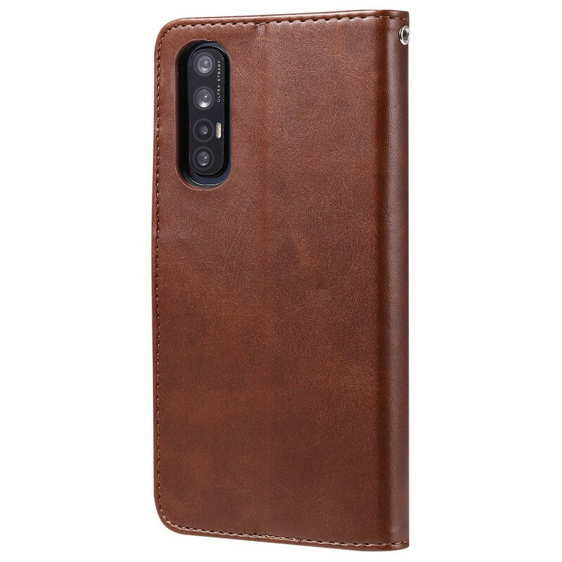 Housse Oppo Find X2 Neo Vintage Porte-Monnaie Housse Oppo Find X2 Neo Vintage Porte-Monnaie