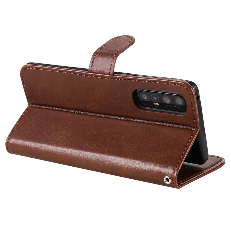 Housse Oppo Find X2 Neo Vintage Porte-Monnaie Housse Oppo Find X2 Neo Vintage Porte-Monnaie