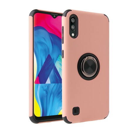 Coque Samsung Galaxy A10 Bicolore Anneau-Support