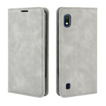 Flip Cover Samsung Galaxy A10 Effet Cuir Vintage Stylisé Flip Cover Samsung Galaxy A10 Effet Cuir Vintage Stylisé