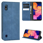 Flip Cover Samsung Galaxy A10 Effet Cuir Vintage Stylisé Flip Cover Samsung Galaxy A10 Effet Cuir Vintage Stylisé