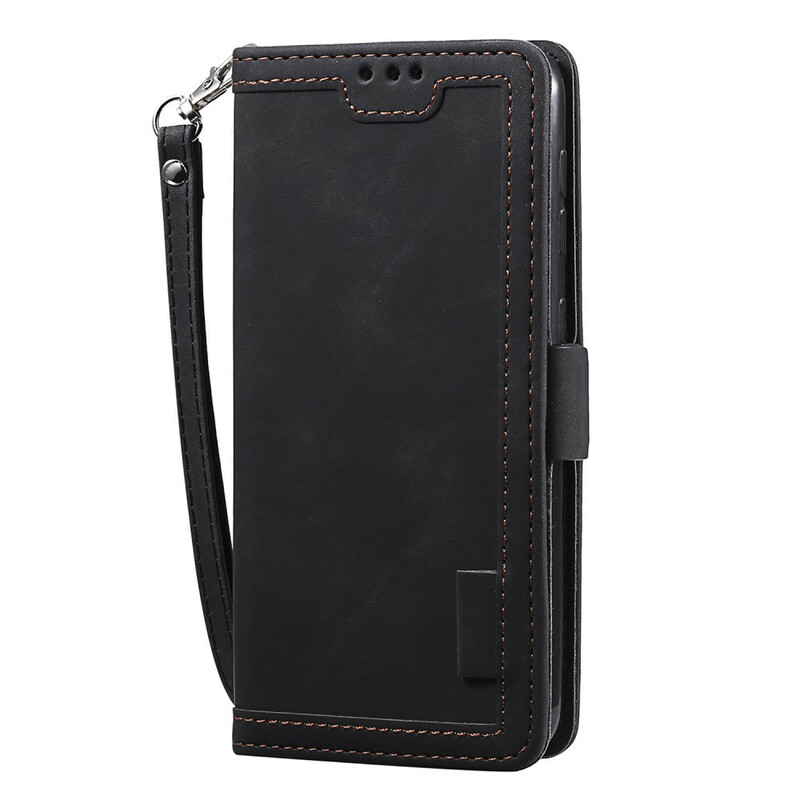 Housse Samsung Galaxy A10 Simili Cuir Bicolore Contours Renforcés Housse Samsung Galaxy A10 Simili Cuir Bicolore Contours Renforcés