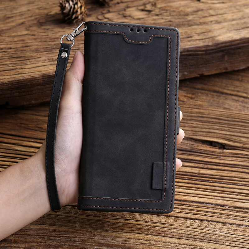 Housse Samsung Galaxy A10 Simili Cuir Bicolore Contours Renforcés Housse Samsung Galaxy A10 Simili Cuir Bicolore Contours Renforcés