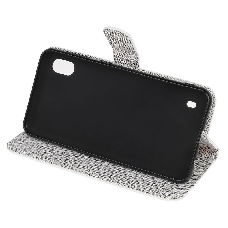 Housse Samsung Galaxy A10 Plume à Lanière Housse Samsung Galaxy A10 Plume à Lanière
