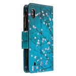 Housse Samsung Galaxy A10 Poche Zippée Arbre Housse Samsung Galaxy A10 Poche Zippée Arbre