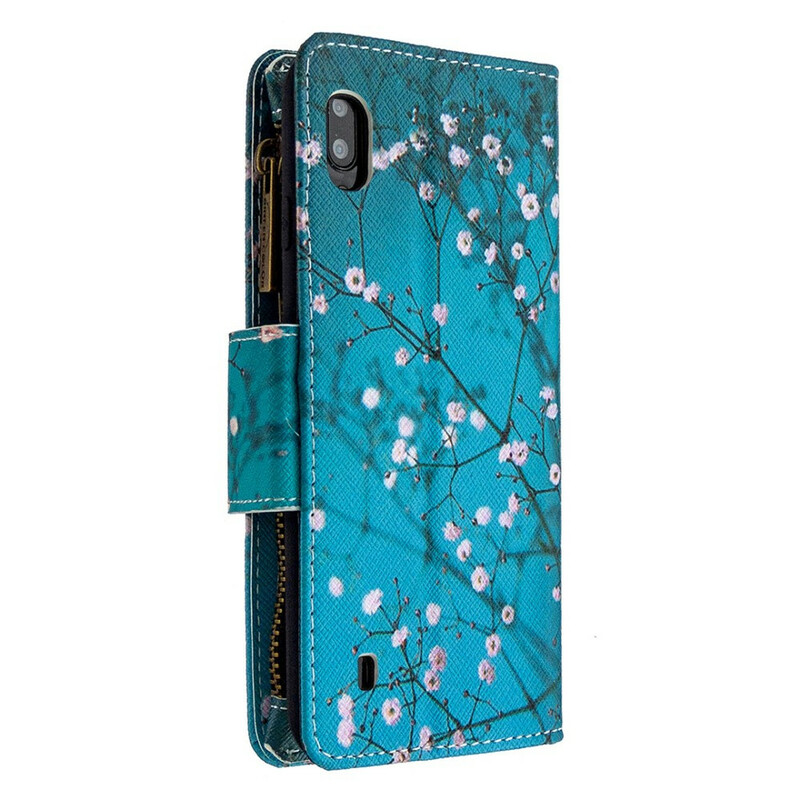 Housse Samsung Galaxy A10 Poche Zippée Arbre Housse Samsung Galaxy A10 Poche Zippée Arbre