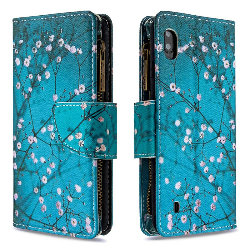 Housse Samsung Galaxy A10 Poche Zippée Arbre Housse Samsung Galaxy A10 Poche Zippée Arbre