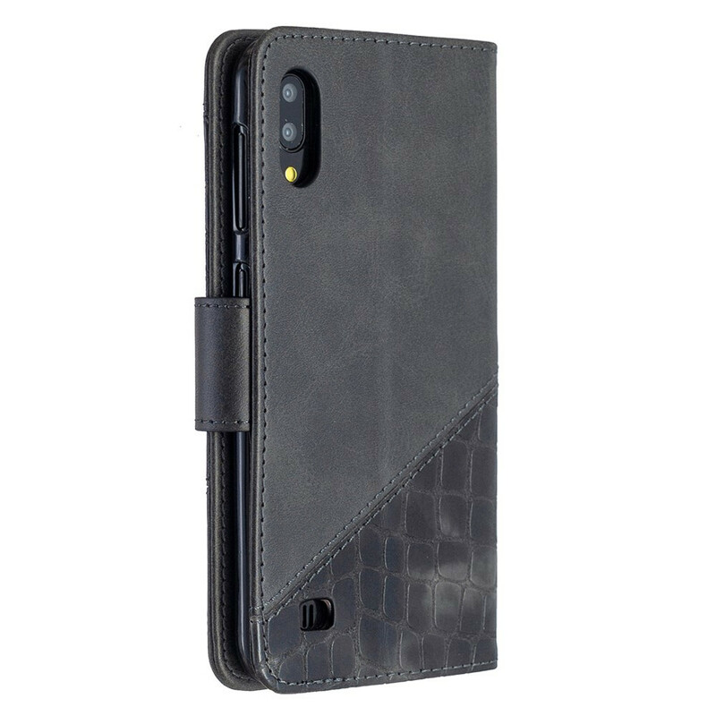 Housse Samsung Galaxy A10 Effet Peau de Crocodile Classique Housse Samsung Galaxy A10 Effet Peau de Crocodile Classique