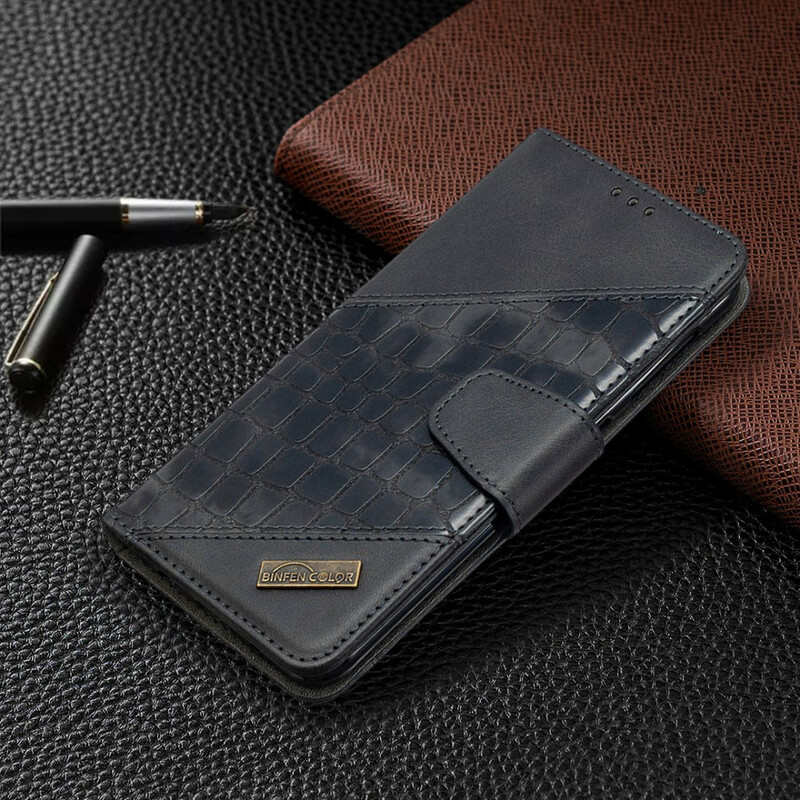 Housse Samsung Galaxy A10 Effet Peau de Crocodile Classique Housse Samsung Galaxy A10 Effet Peau de Crocodile Classique