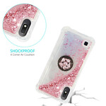 Coque Samsung Galaxy A10 Paillettes Anneau-Support Coque Samsung Galaxy A10 Paillettes Anneau-Support