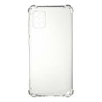 Coque Samsung Galaxy A31 Transparente Coins Renforcés