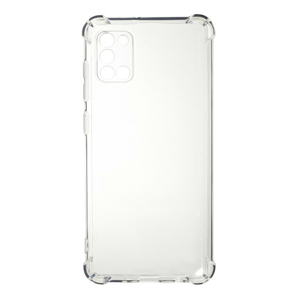 Coque Samsung Galaxy A31 Transparente Coins Renforcés