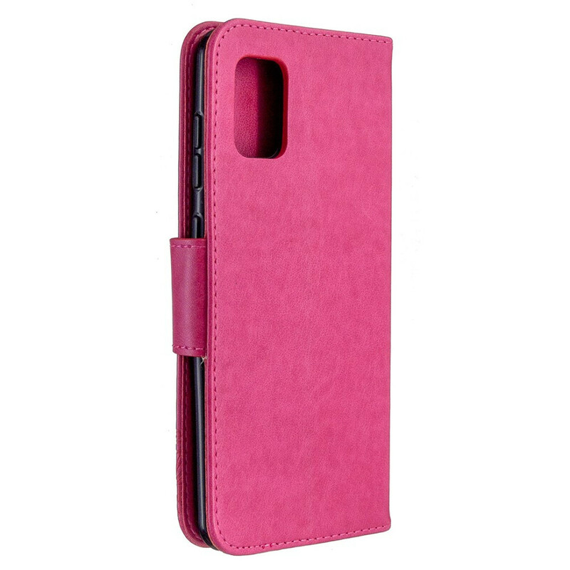Housse Samsung Galaxy A31 Les Papillons en Vol avec Lanière Housse Samsung Galaxy A31 Les Papillons en Vol avec Lanière