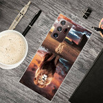 Coque Samsung Galaxy Note 20 Ultra Rêve de Lionceau
