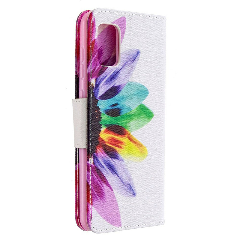Housse Samsung Galaxy A31 Fleur Aquarelle Housse Samsung Galaxy A31 Fleur Aquarelle