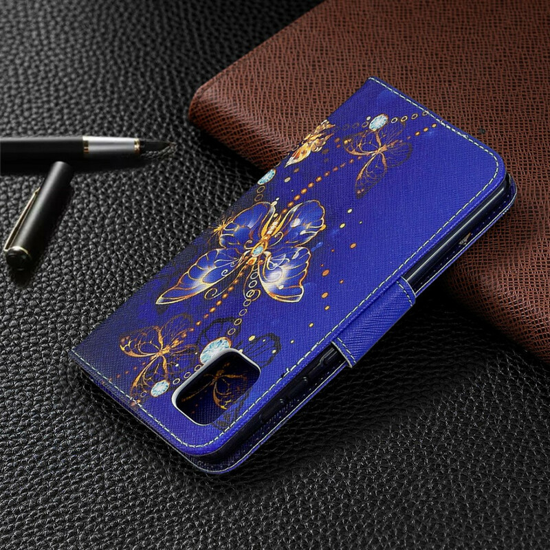 Housse Samsung Galaxy A31 Papillons Rois Housse Samsung Galaxy A31 Papillons Rois