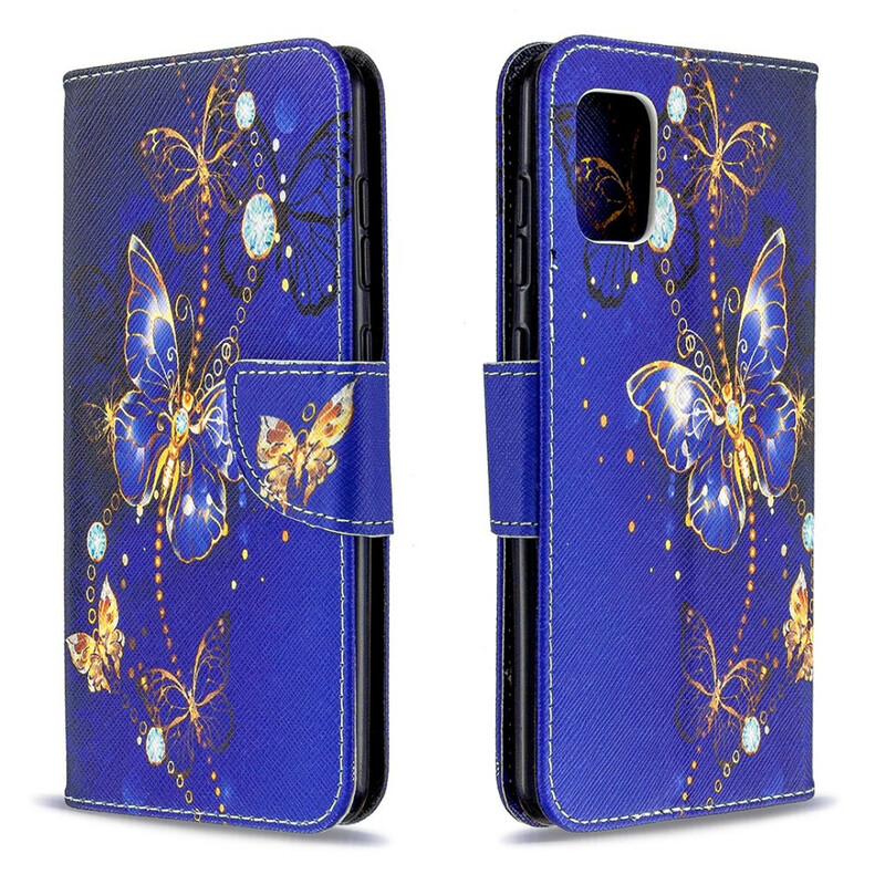 Housse Samsung Galaxy A31 Papillons Rois Housse Samsung Galaxy A31 Papillons Rois