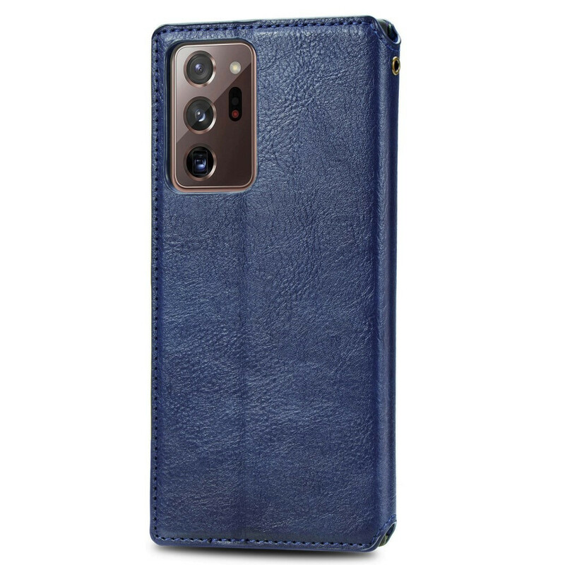 Flip Cover Samsung Galaxy Note 20 Ultra Bande Cuir Effet Diamant Flip Cover Samsung Galaxy Note 20 Ultra Bande Cuir Effet Diamant