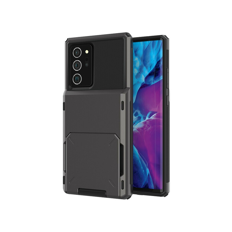 Coque Samsung Galaxy Note 20 Ultra Porte-Carte à Trap et Support Coque Samsung Galaxy Note 20 Ultra Porte-Carte à Trap et Support