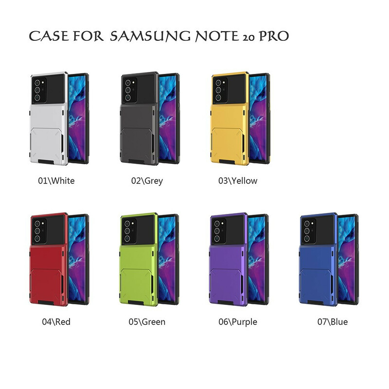 Coque Samsung Galaxy Note 20 Ultra Porte-Carte à Trap et Support Coque Samsung Galaxy Note 20 Ultra Porte-Carte à Trap et Support