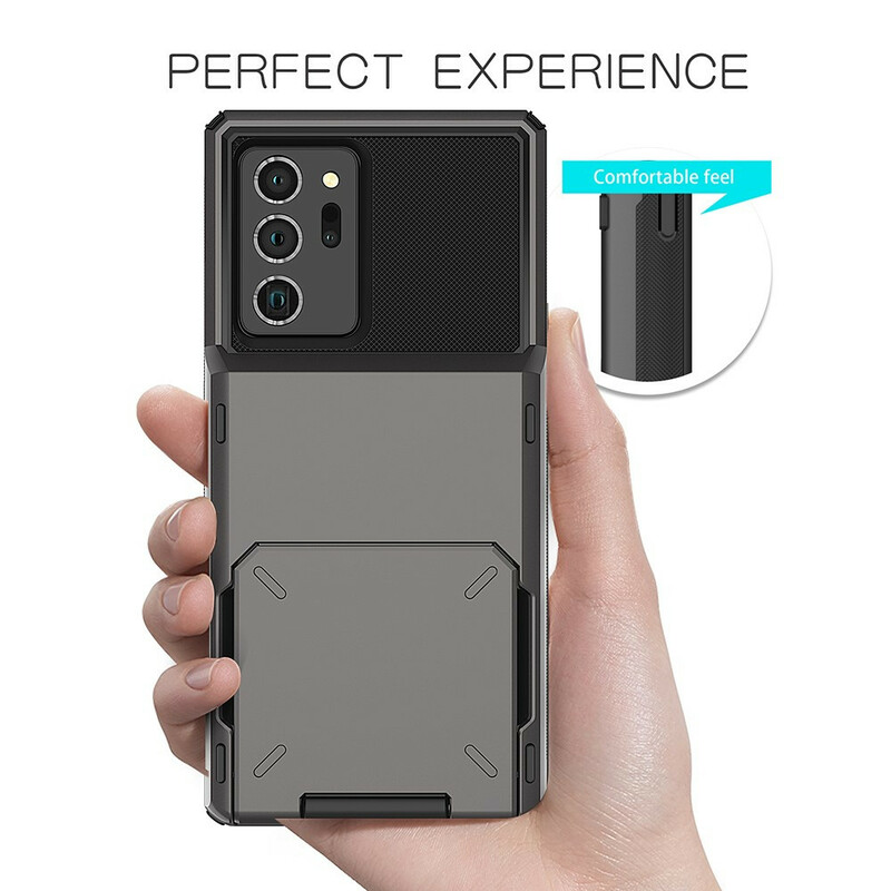 Coque Samsung Galaxy Note 20 Ultra Porte-Carte à Trap et Support Coque Samsung Galaxy Note 20 Ultra Porte-Carte à Trap et Support