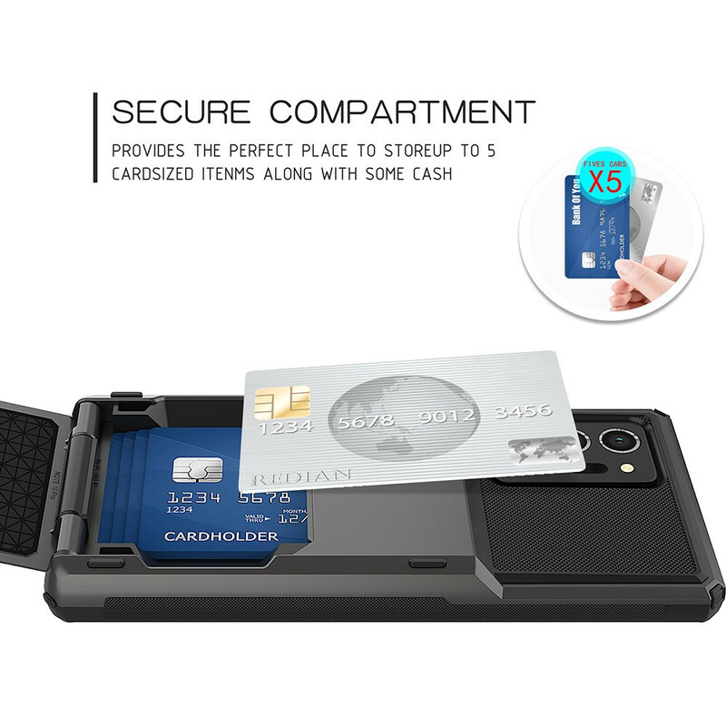 Coque Samsung Galaxy Note 20 Ultra Porte-Carte à Trap et Support Coque Samsung Galaxy Note 20 Ultra Porte-Carte à Trap et Support