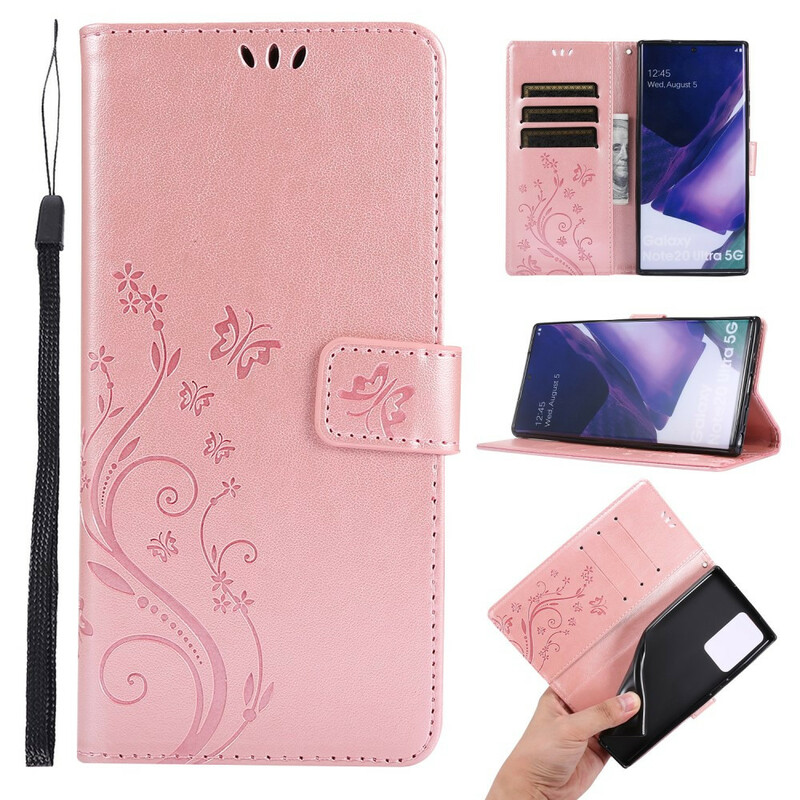 Housse Samsung Galaxy Note 20 Ultra Papillons au Vent Housse Samsung Galaxy Note 20 Ultra Papillons au Vent