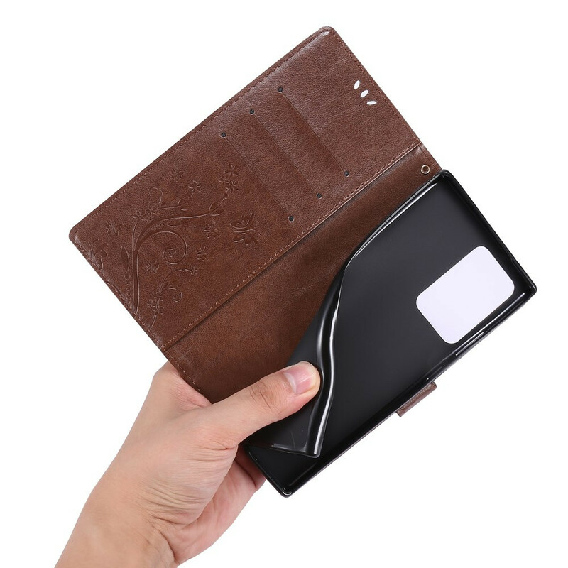 Housse Samsung Galaxy Note 20 Ultra Papillons au Vent