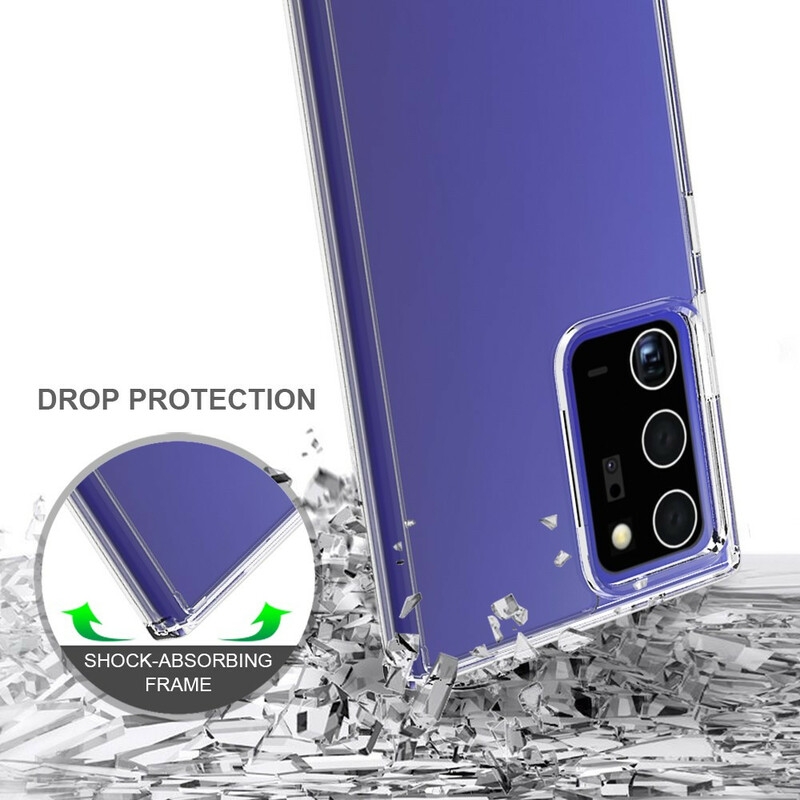 Coque Samsung Galaxy Note 20 Ultra Acrylique Rebords Colorés Coque Samsung Galaxy Note 20 Ultra Acrylique Rebords Colorés