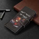 Housse Samsung Galaxy A51 Poche Zippée Ours Housse Samsung Galaxy A51 Poche Zippée Ours