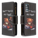 Housse Samsung Galaxy A51 Poche Zippée Ours Housse Samsung Galaxy A51 Poche Zippée Ours