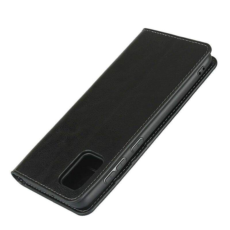 Flip Cover Samsung Galaxy A31 Cuir Véritable Ma Coque